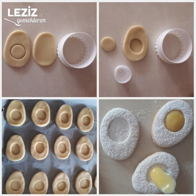 Yumurta Şeklinde Kurabiye