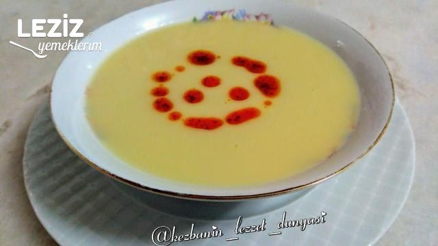 Terbiyeli Patates Çorbası Tarifi