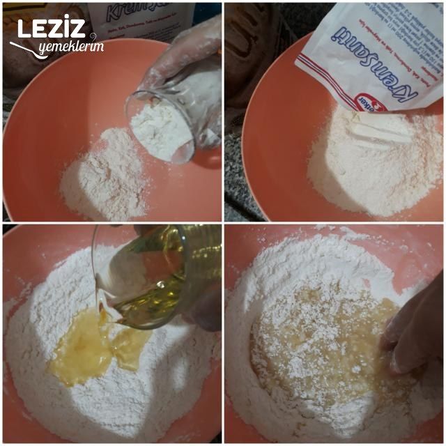 Krem Santili Tırtıklı Kurabiye