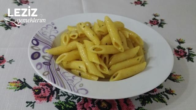 Kremalı Körili Nefis Makarna