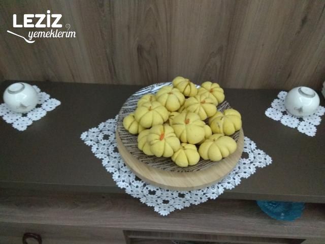 Balkabağı Kurabiye Leziz Yemeklerim