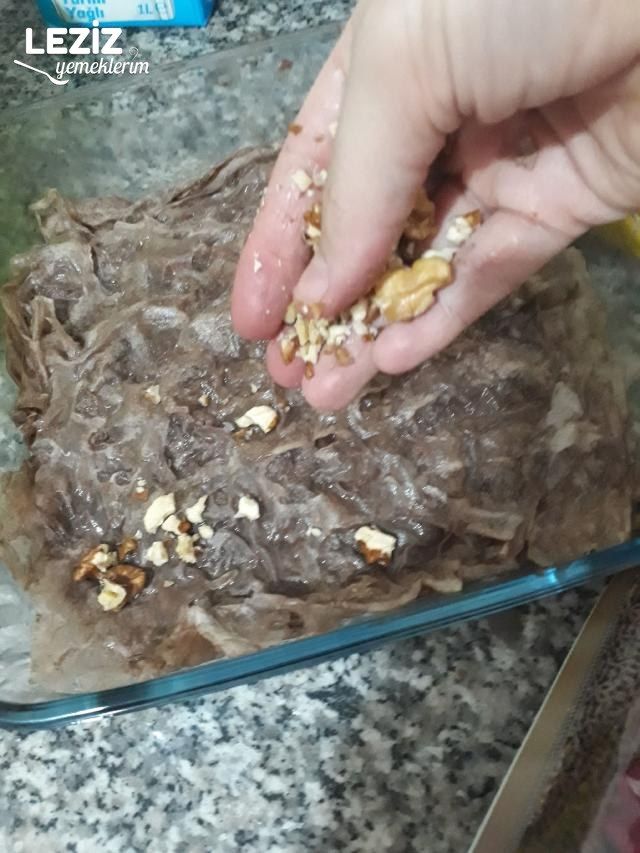 Çikolatalı Güllaç Tarifi (Aşama Fotoğraflı)