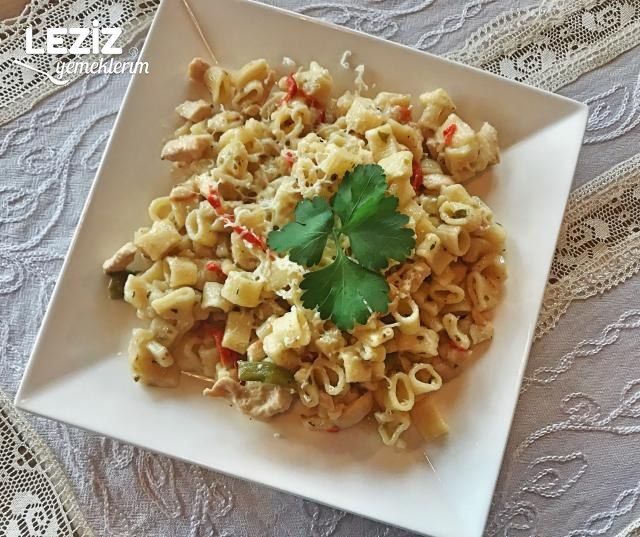Kremalı Ve Tavuklu Makarna