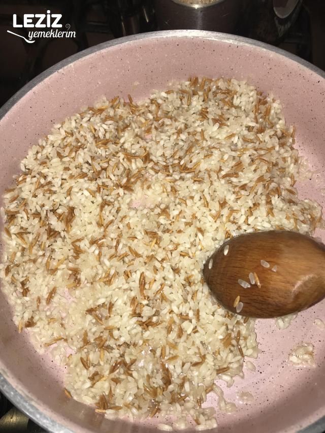 Islatmadan Piriç Pilavı Nasıl Yapılır