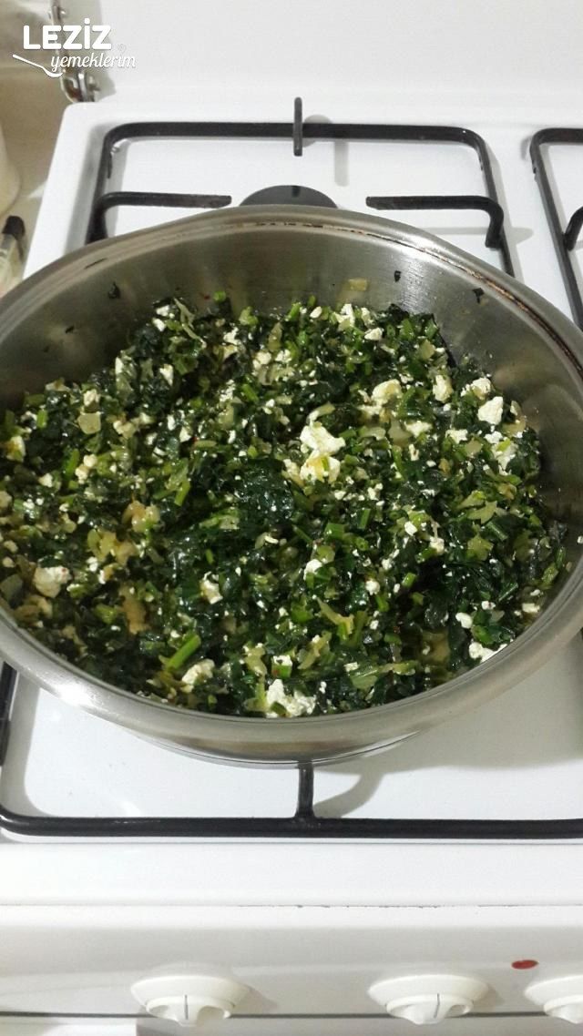 Ispanaklı Ve Domatesli Gözleme