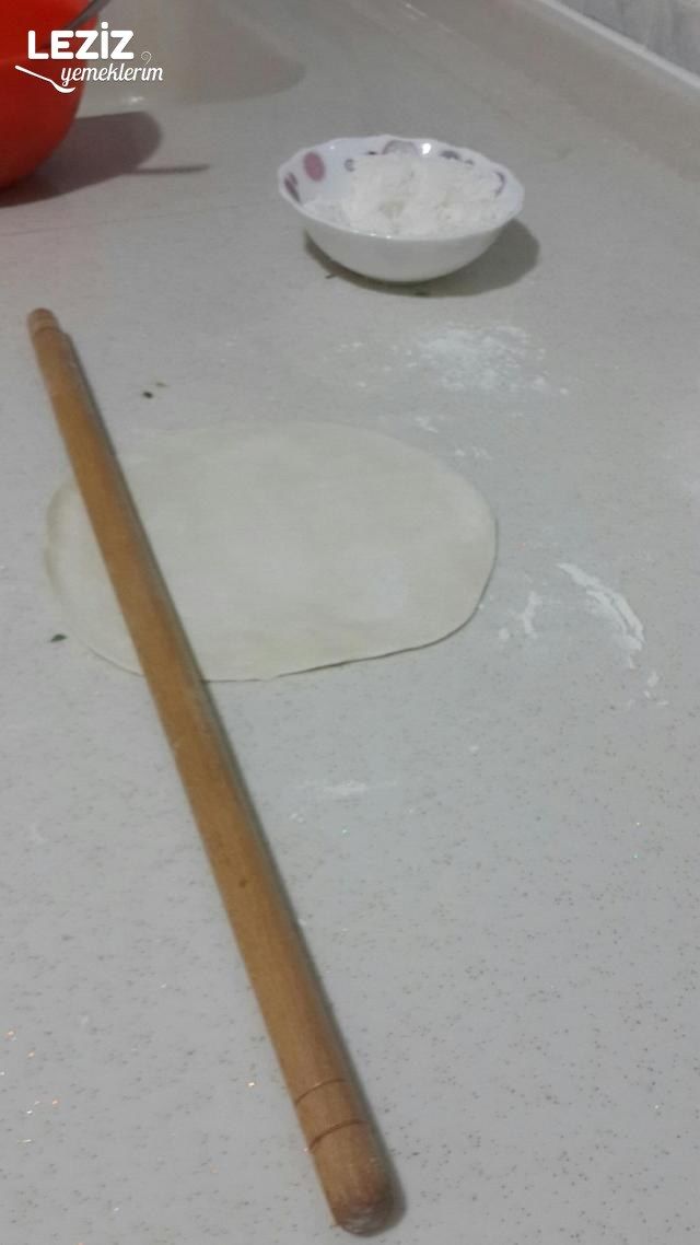 Ispanaklı Ve Domatesli Gözleme