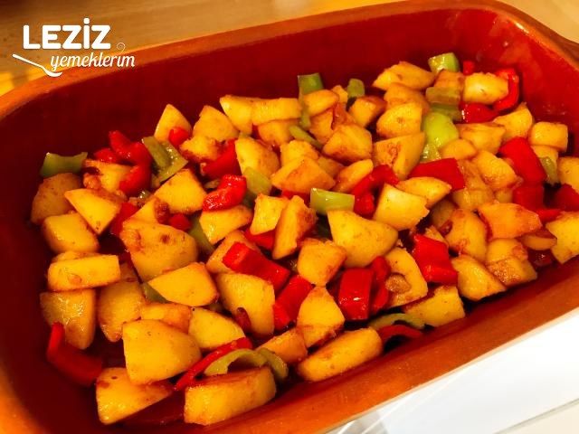 Kahvaltılık Kaşarlı Patates Tarifi