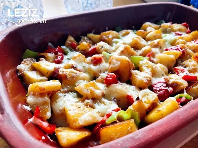 Kahvaltılık Kaşarlı Patates Tarifi