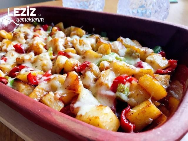 Kahvaltılık Kaşarlı Patates Tarifi