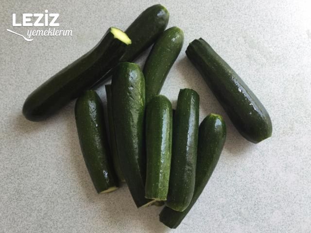 Fırında Mini Girit Kabak