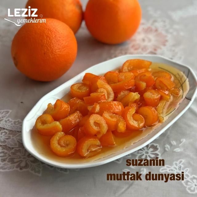 Portakal Kabuğu Reçeli Tarifi, Nasıl Yapılır