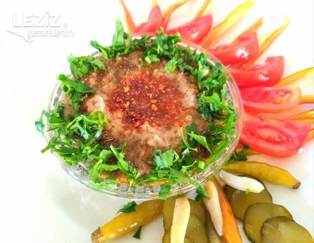 Hatay Usulü Bakla Ezmesi Mezesi