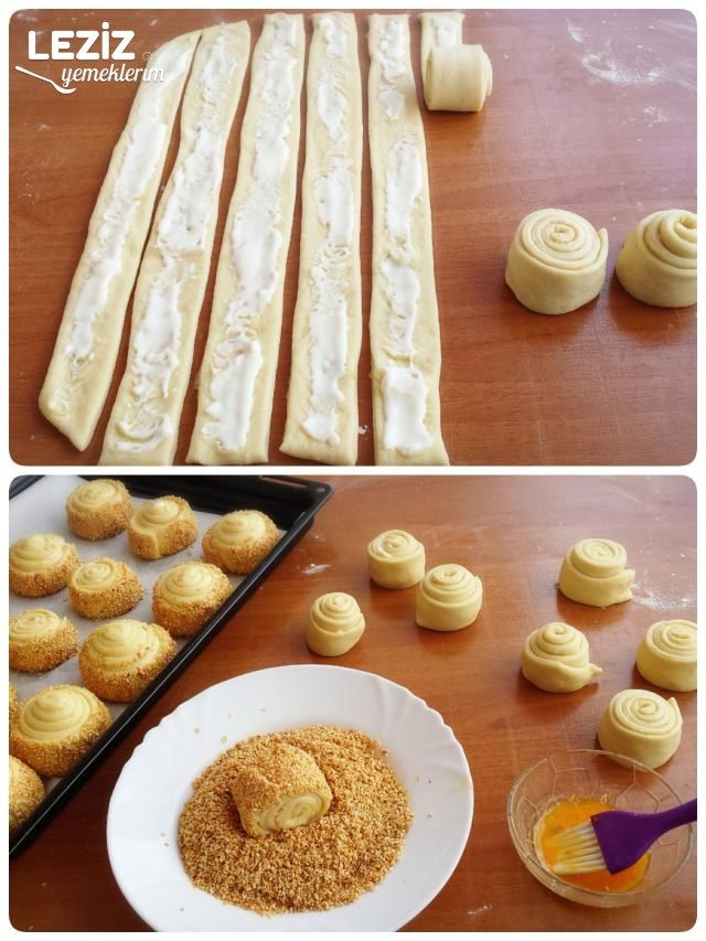 Krem Peynirli Çörek
