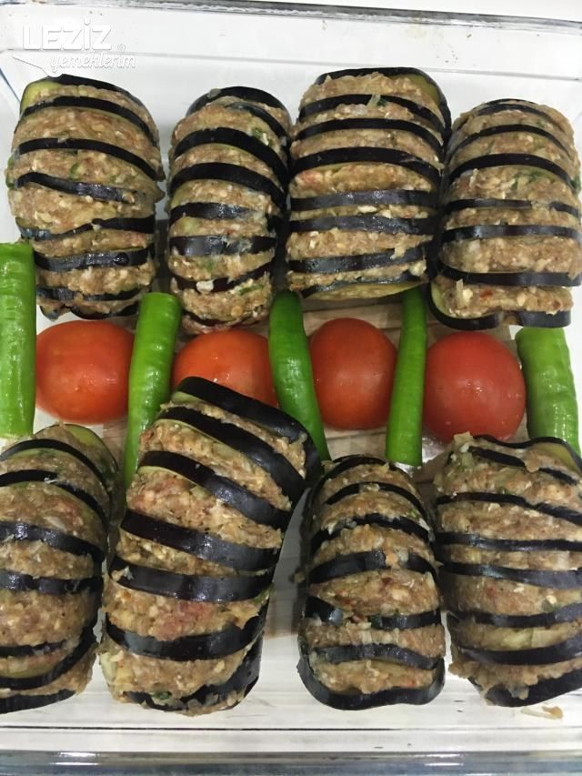 Lezzeti Şahane Fırında Köfteli Patlıcan