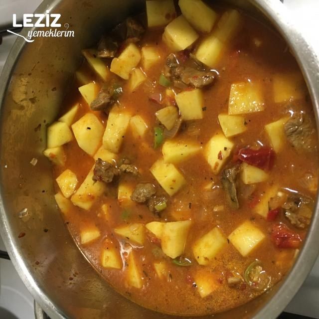 Etli Patates Yemeğinin Tarifi