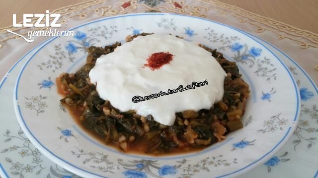 Yoğurtlu Semizotu Yemeği