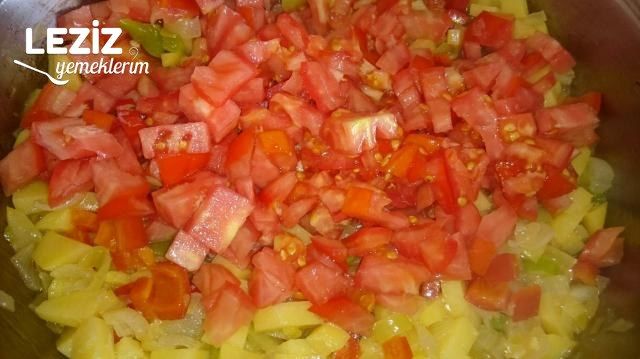 Sebzeli Bulgur Pilavı Yapımı