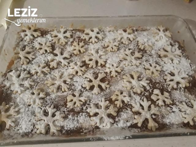 Kar Taneli Elmalı Tart