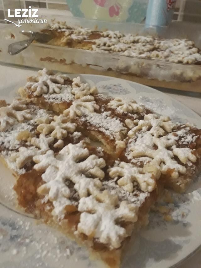 Kar Taneli Elmalı Tart