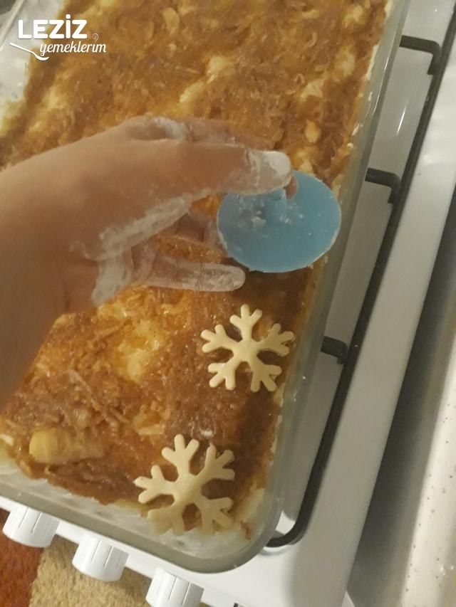 Kar Taneli Elmalı Tart