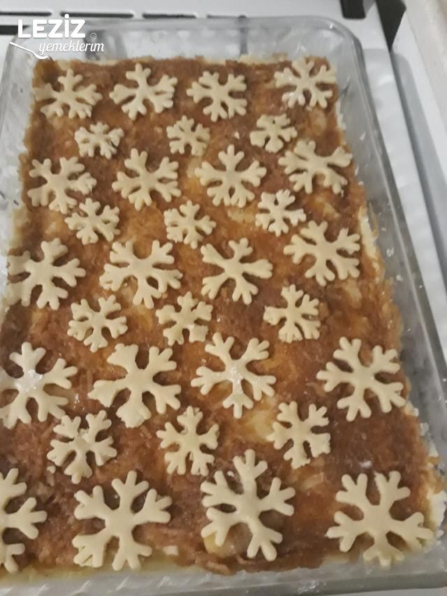 Kar Taneli Elmalı Tart