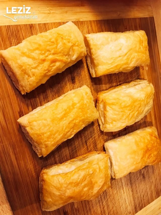 Kremalı Muzlu Milföy Pasta (Çok Leziz) Leziz Yemeklerim