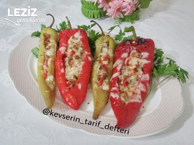 Kırmızı Kapya Ve Çarliston Biber Kebabı
