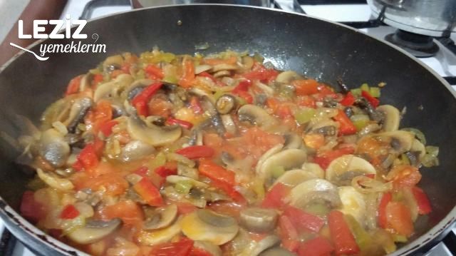 Sebzeli Mantar Kavurması