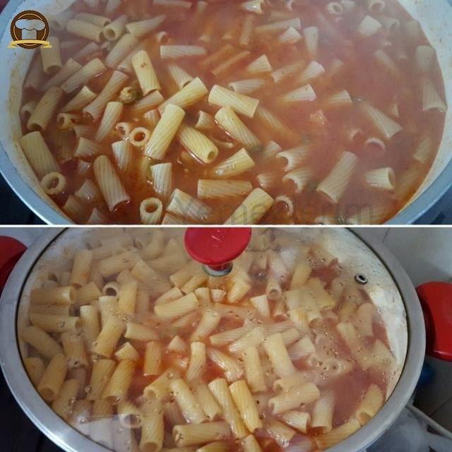 Acı Soslu Demleme Makarna Tarifi