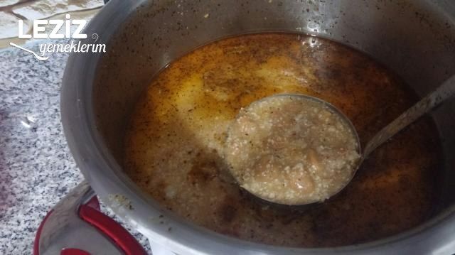 Tarhanalı Hamur Dökme Mantısı