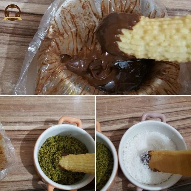Pratik Ağızda Dağılan Tırtıl Kurabiye Leziz Yemeklerim