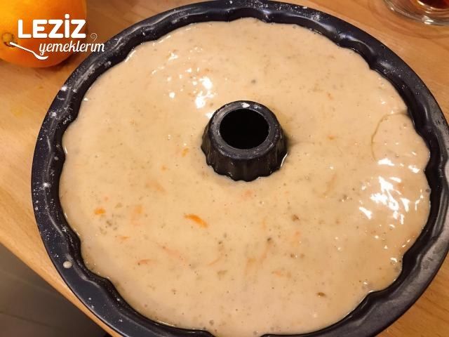 Havuçlu Ve Cevizli Kek (Tam Kıvamında)