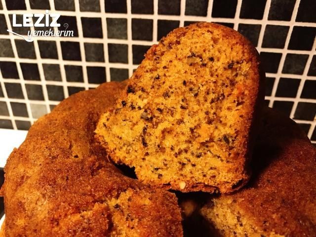 Havuçlu Ve Cevizli Kek (Tam Kıvamında)