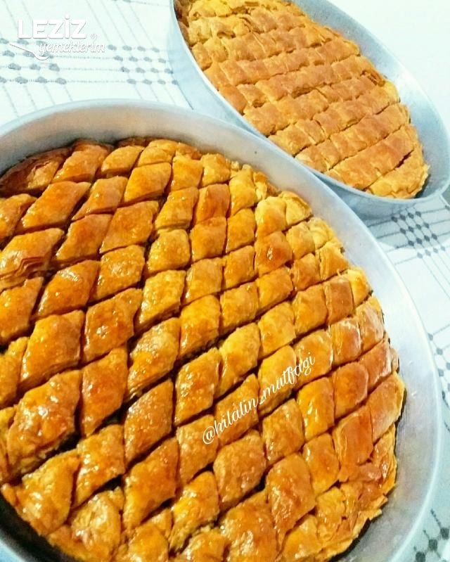 Nefis Ev Baklavası (Cevizli) Leziz Yemeklerim