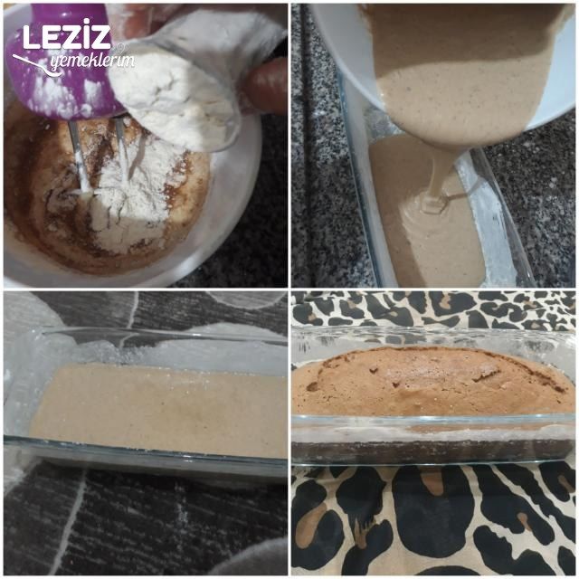 Zencefilli Tarçınlı Kek