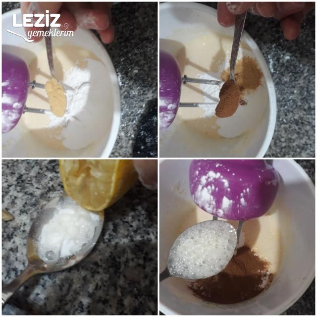 Zencefilli Tarçınlı Kek