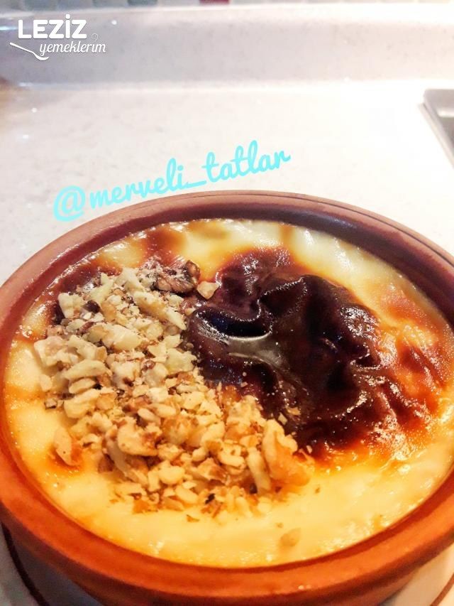 Damla Sakızlı Kremalı Fırın Sütlaç