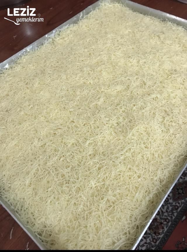 Muhallebili Künefe (Yapım Aşamalarıyla)