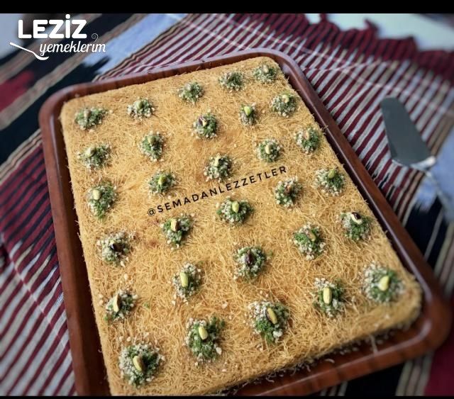 Muhallebili Künefe (Yapım Aşamalarıyla)