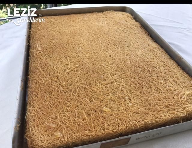 Muhallebili Künefe (Yapım Aşamalarıyla)