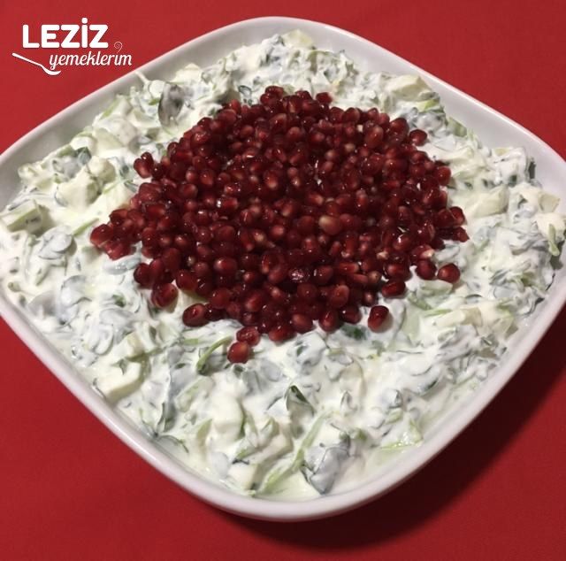 Elmalı Narlı Semizotu Yoğurtlaması