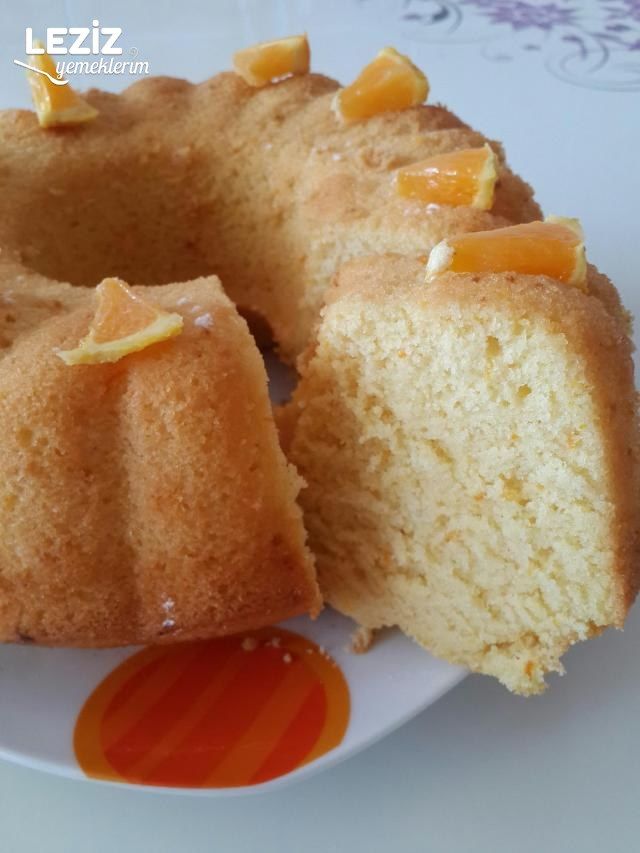 Portakallı Kek Tarifi (Aşama Aşama Detaylı Anlatım)