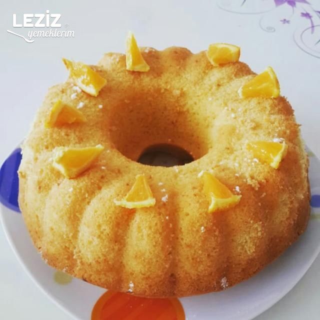Portakallı Kek Tarifi (Aşama Aşama Detaylı Anlatım)