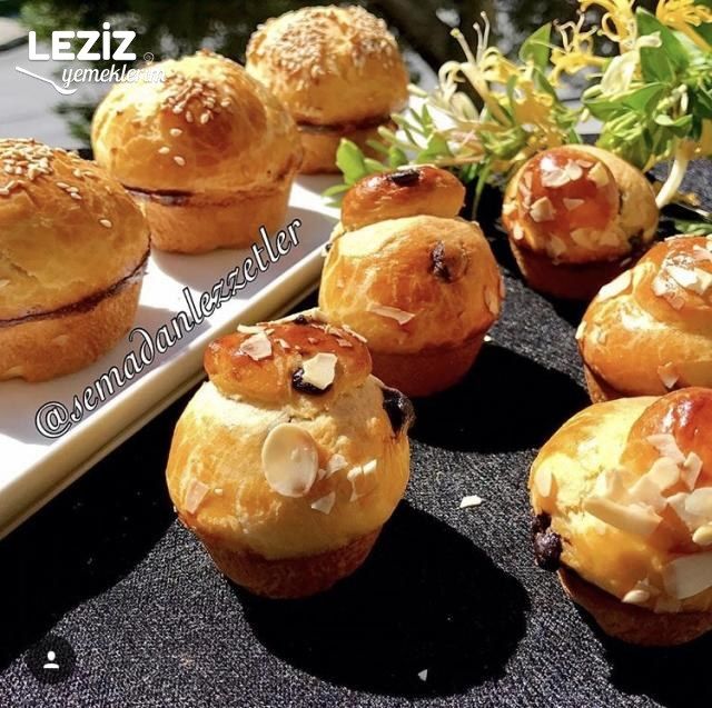 Nefis Çikolatalı Çörek (Brioche Ekmeği)