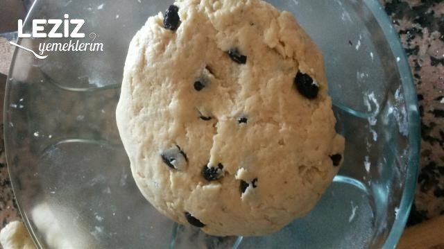 Üzümlü Limon Kokulu Kurabiye