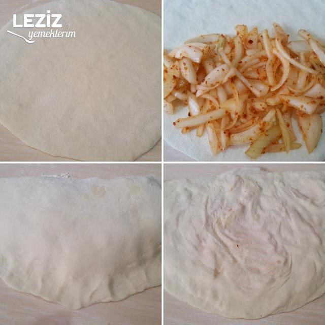 Şahane Pratik El Açması Gözleme Tavada (Patatesli Ve Soğanlı)