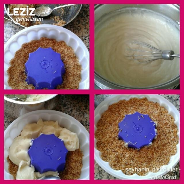 Kadayıflı Muhallebi Tarifi (Nefis)