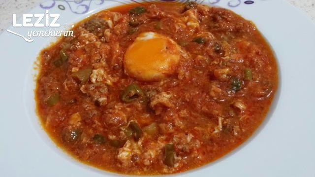 Kavurmalı Nefis Menemen Tarifi