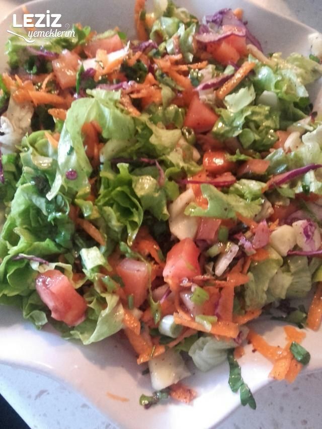 Renkli Salata Tarifi