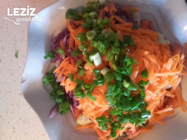 Renkli Salata Tarifi